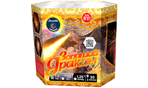  Батарея салютов Золотой дракон  в Семикаракорске